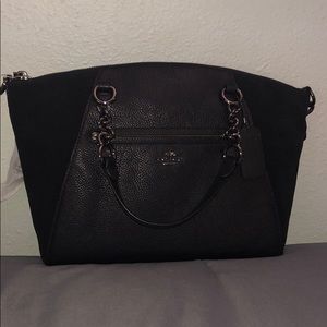 New Black Coach Handbag